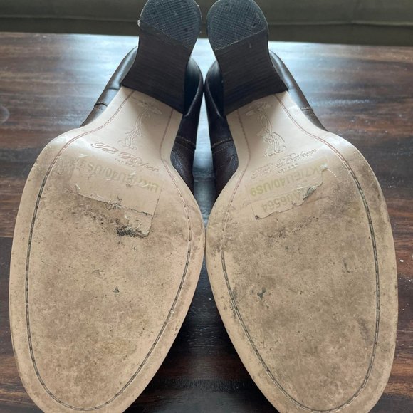 Ted Baker London Embroidered Leather Pumps - Picture 5 of 6